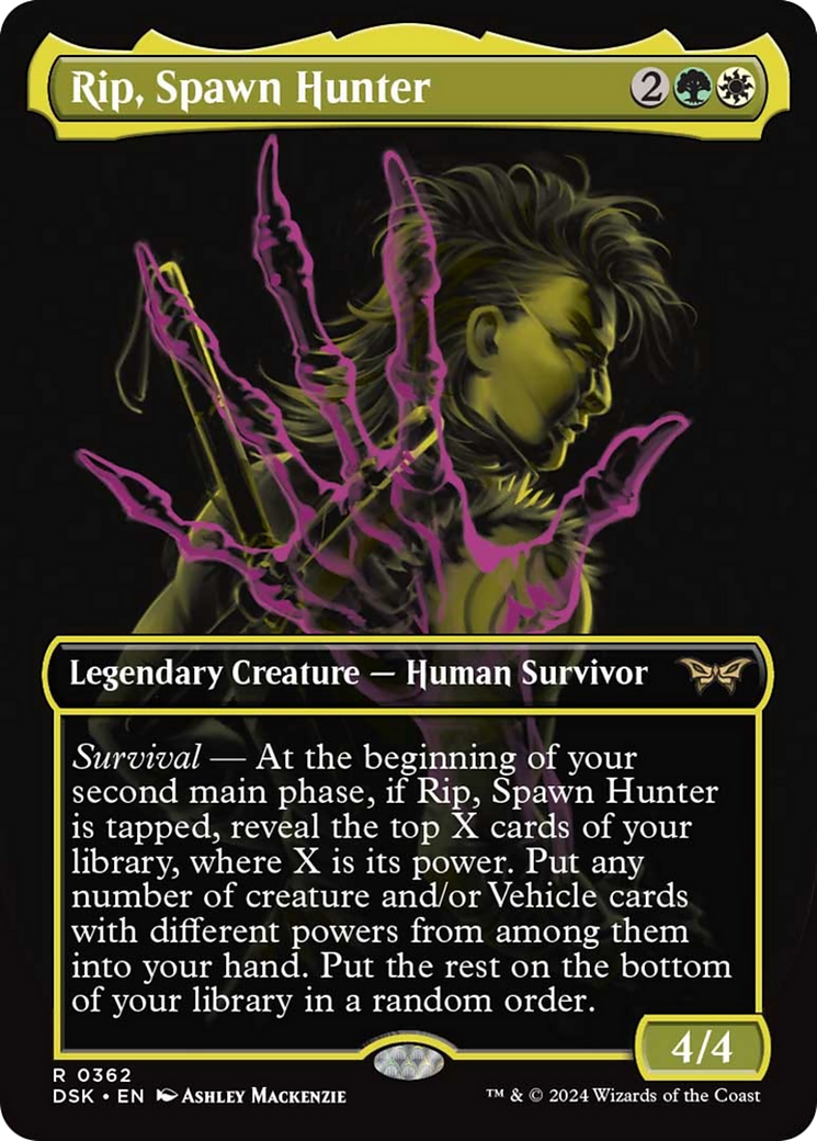 Rip, Spawn Hunter (Showcase) [Duskmourn: House of Horror] | Eastridge Sports Cards & Games