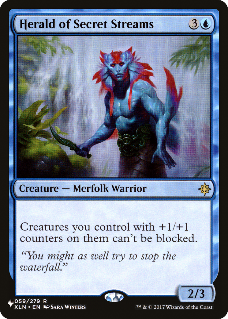 Herald of Secret Streams [The List] | Eastridge Sports Cards & Games