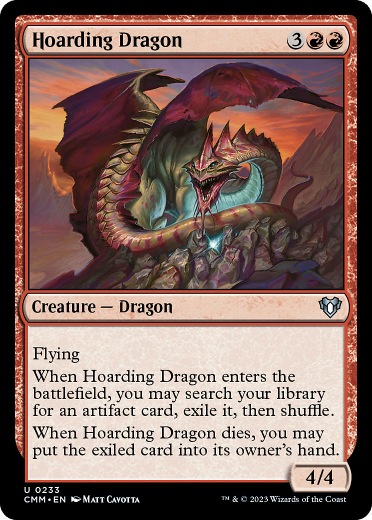 Hoarding Dragon [Commander Masters] | Eastridge Sports Cards & Games