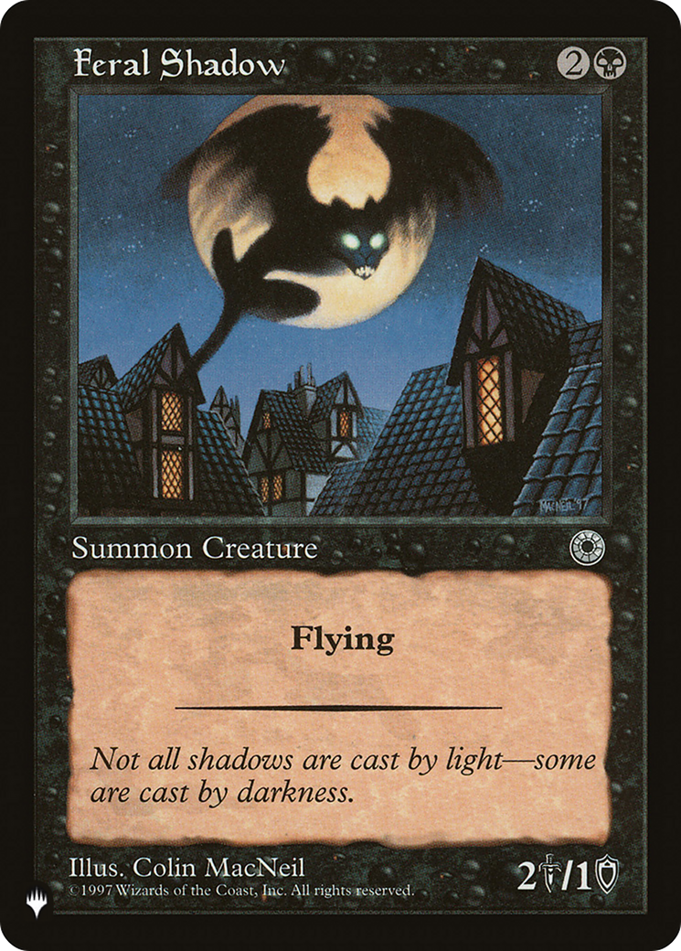 Feral Shadow [The List] | Eastridge Sports Cards & Games