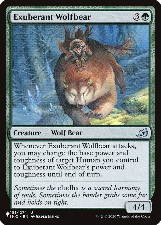 Exuberant Wolfbear [The List] | Eastridge Sports Cards & Games