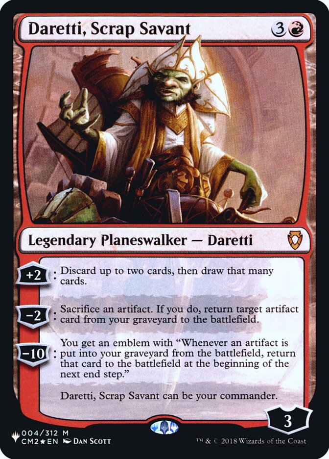 Daretti, Scrap Savant [Secret Lair: Heads I Win, Tails You Lose] | Eastridge Sports Cards & Games