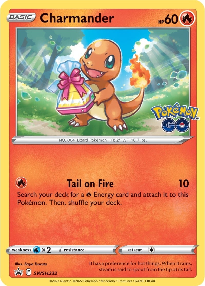 Charmander (SWSH232) [Sword & Shield: Black Star Promos] | Eastridge Sports Cards & Games