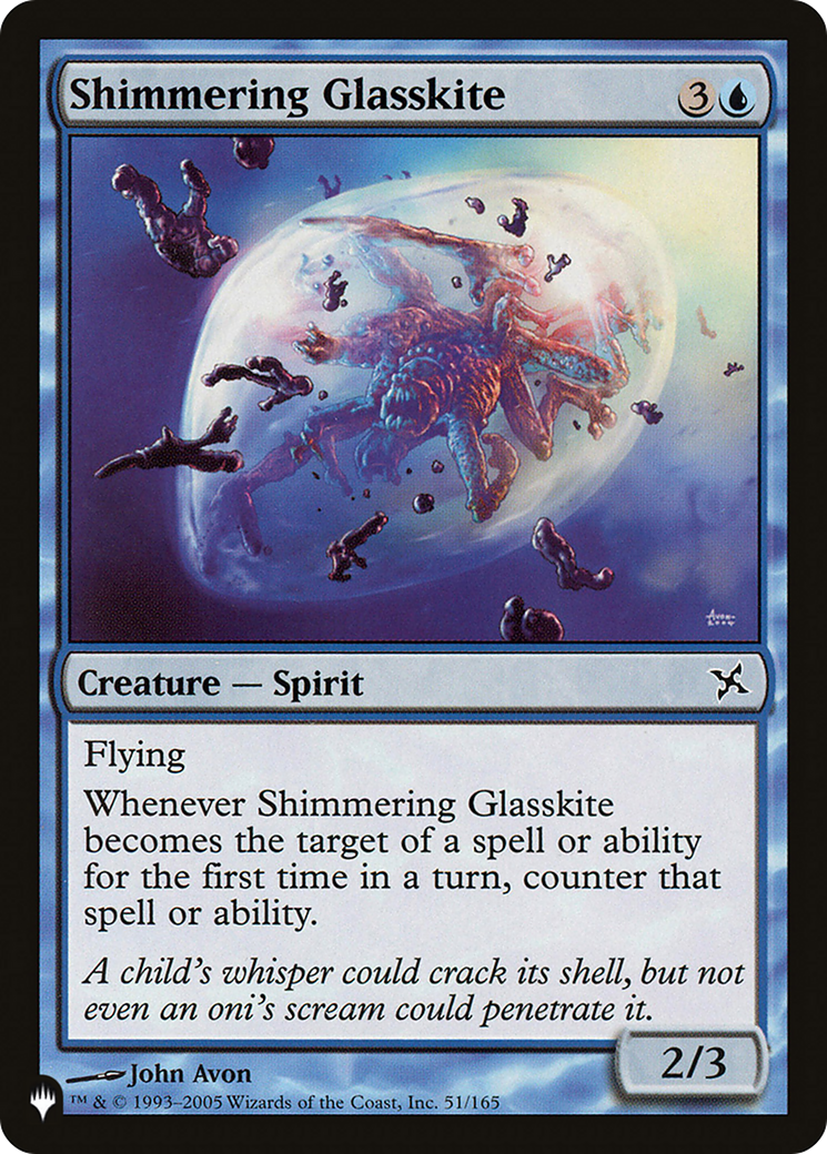 Shimmering Glasskite [The List] | Eastridge Sports Cards & Games