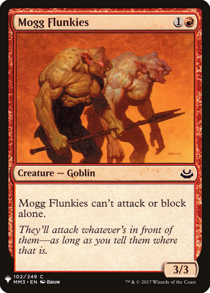 Mogg Flunkies [Mystery Booster] | Eastridge Sports Cards & Games