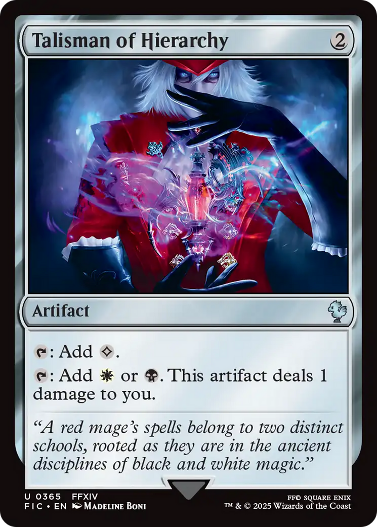 Talisman of Hierarchy [FINAL FANTASY Commander] | Eastridge Sports Cards & Games