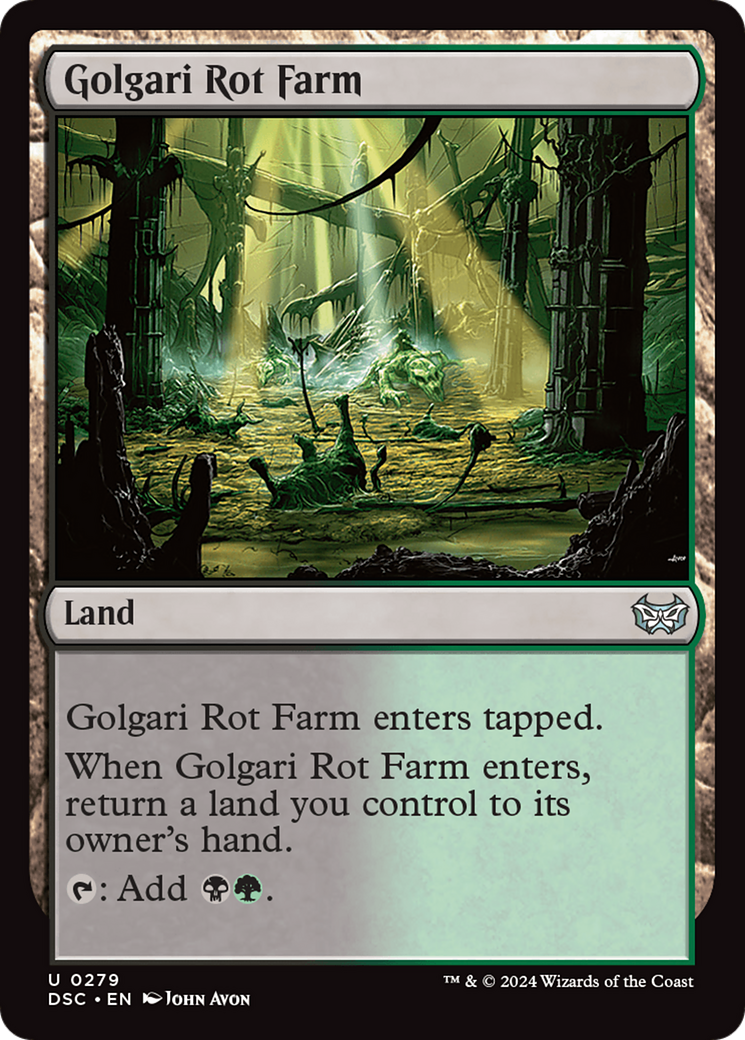 Golgari Rot Farm [Duskmourn: House of Horror Commander] | Eastridge Sports Cards & Games
