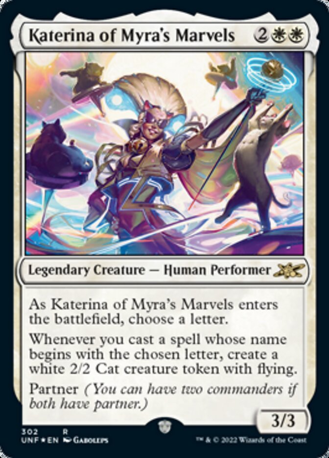 Katerina of Myra's Marvels (Galaxy Foil) [Unfinity] | Eastridge Sports Cards & Games
