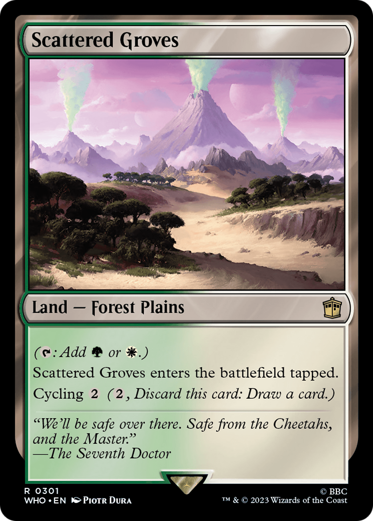 Scattered Groves [Doctor Who] | Eastridge Sports Cards & Games