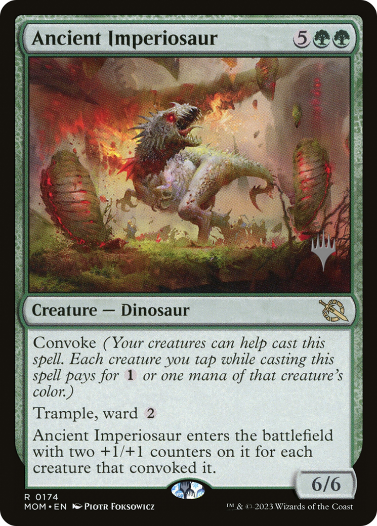 Ancient Imperiosaur (Promo Pack) [March of the Machine Promos] | Eastridge Sports Cards & Games