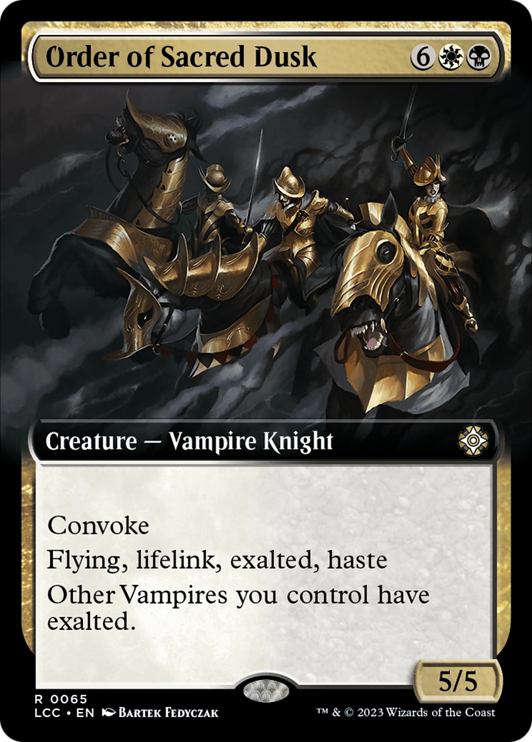 Order of Sacred Dusk (Extended Art) [The Lost Caverns of Ixalan Commander] | Eastridge Sports Cards & Games