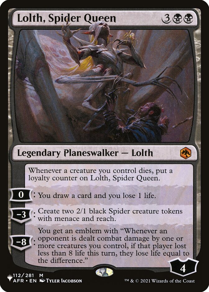 Lolth, Spider Queen [The List] | Eastridge Sports Cards & Games