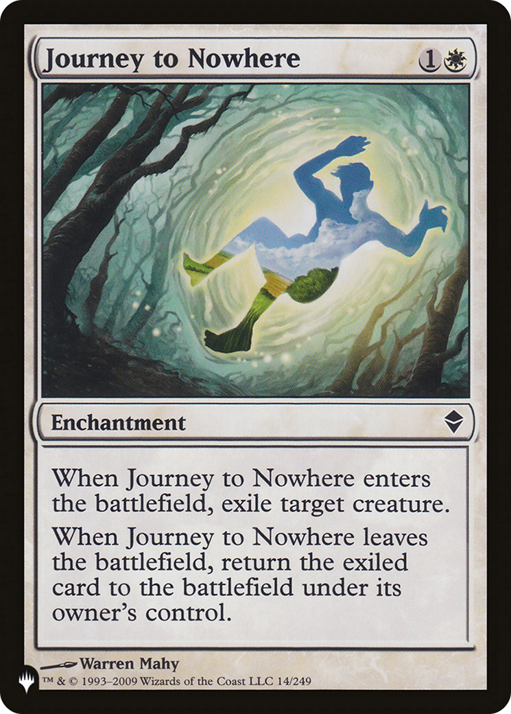 Journey to Nowhere [The List] | Eastridge Sports Cards & Games