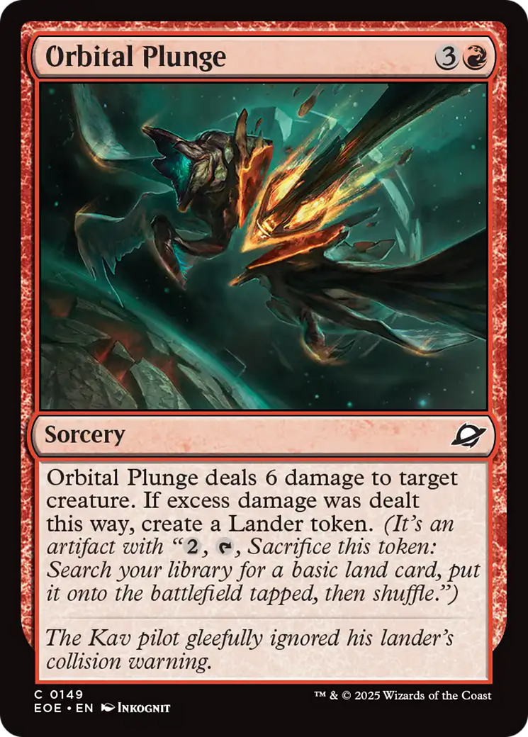 Orbital Plunge [Edge of Eternities] | Eastridge Sports Cards & Games