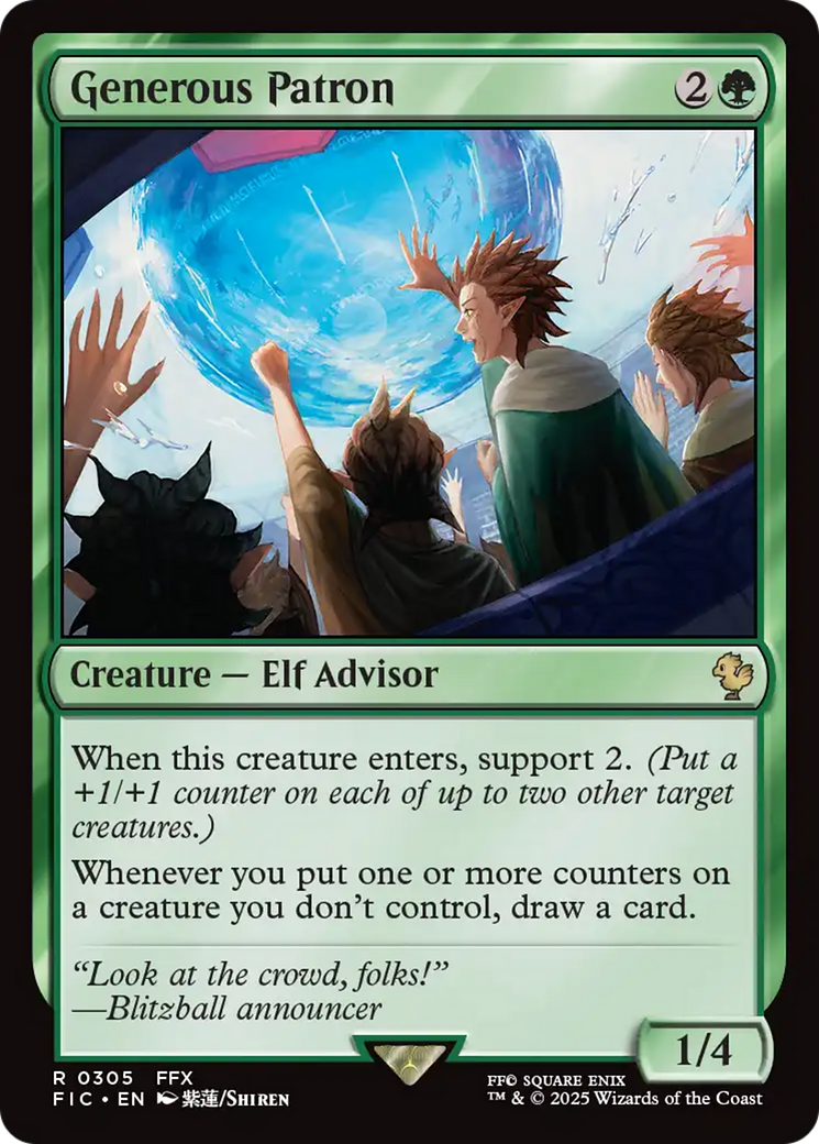 Generous Patron [FINAL FANTASY Commander] | Eastridge Sports Cards & Games