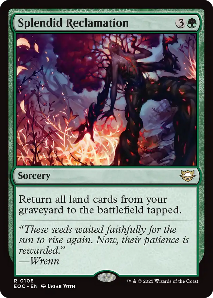 Splendid Reclamation [Edge of Eternities Commander] | Eastridge Sports Cards & Games