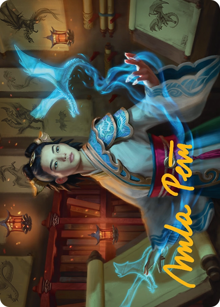 Dragonologist Art Card (6/54) [Tarkir: Dragonstorm Art Series] | Eastridge Sports Cards & Games