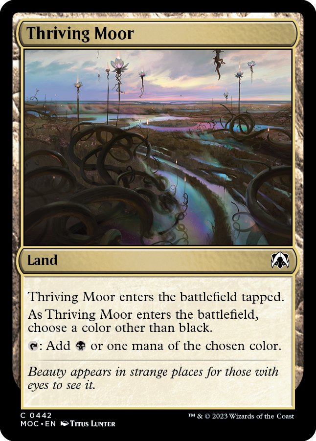 Thriving Moor [March of the Machine Commander] | Eastridge Sports Cards & Games