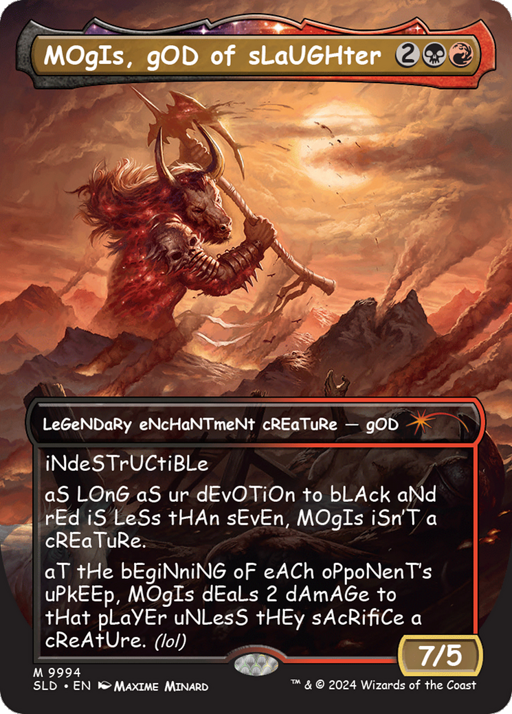 MOgIs, gOD of sLaUGHter (9994) [Secret Lair Drop Series] | Eastridge Sports Cards & Games