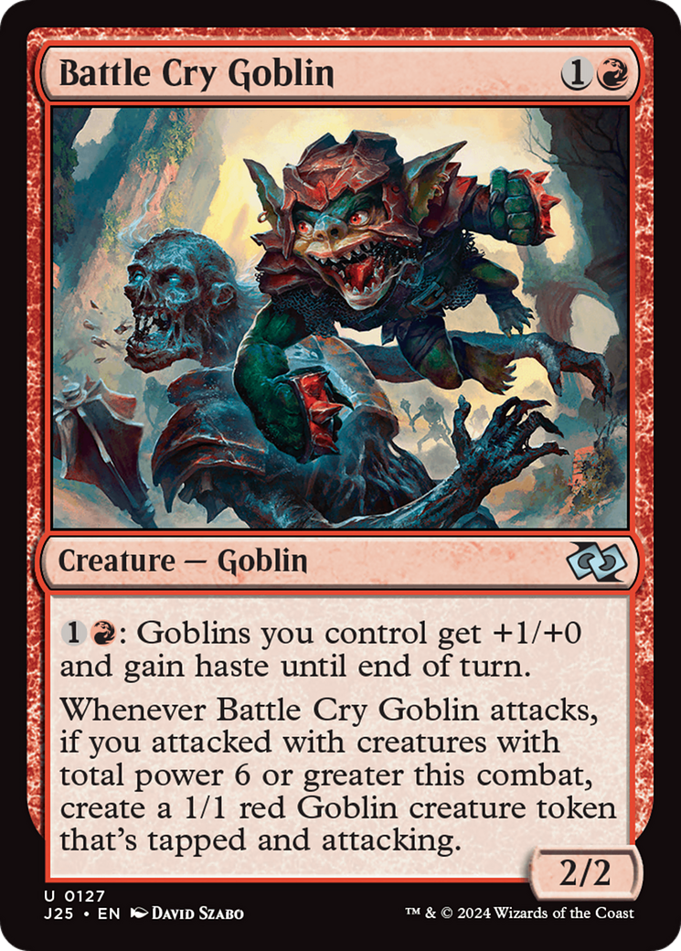 Battle Cry Goblin [Foundations Jumpstart] | Eastridge Sports Cards & Games