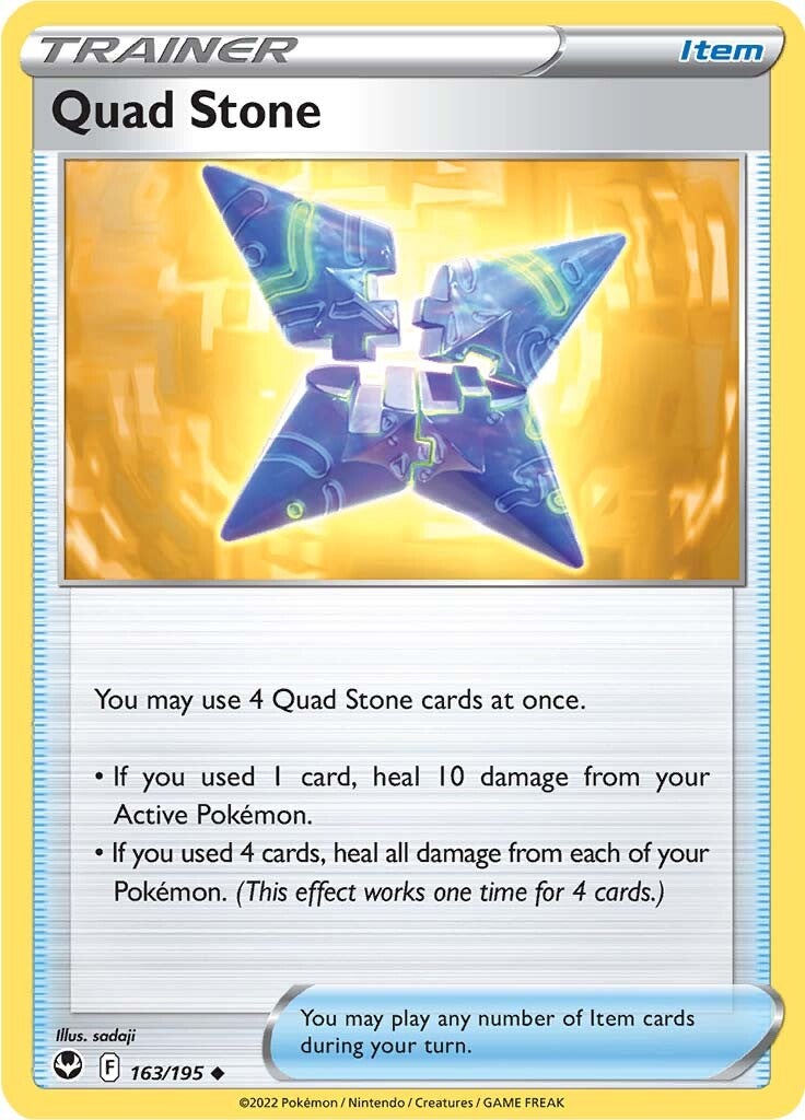 Quad Stone (163/195) [Sword & Shield: Silver Tempest] | Eastridge Sports Cards & Games