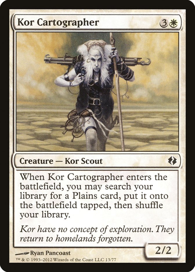 Kor Cartographer [Duel Decks: Venser vs. Koth] | Eastridge Sports Cards & Games