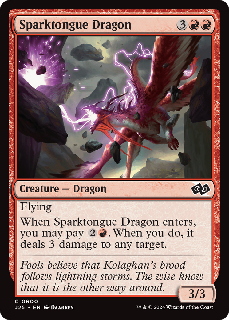 Sparktongue Dragon [Foundations Jumpstart] | Eastridge Sports Cards & Games