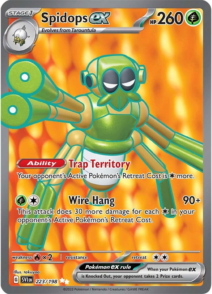 Spidops ex (223/198) [Scarlet & Violet: Base Set] | Eastridge Sports Cards & Games