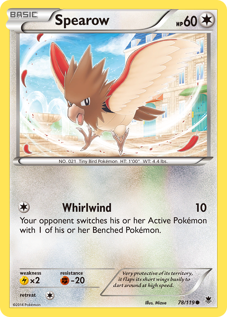 Spearow (78/119) [XY: Phantom Forces] | Eastridge Sports Cards & Games