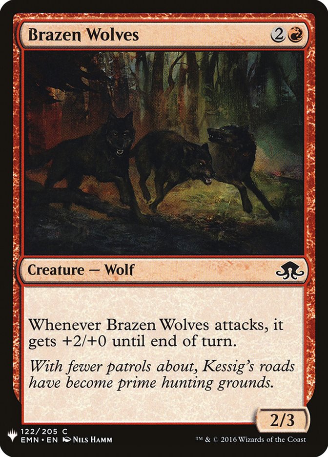 Brazen Wolves [Mystery Booster] | Eastridge Sports Cards & Games