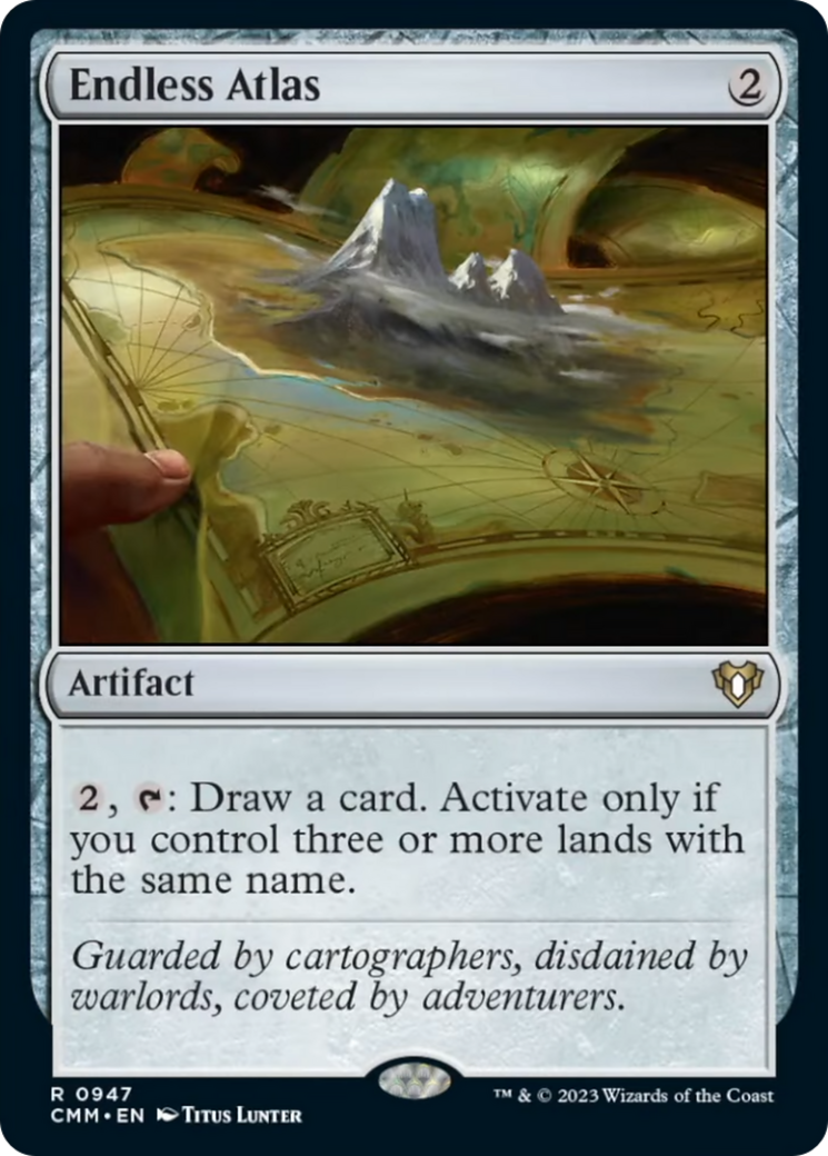 Endless Atlas [Commander Masters] | Eastridge Sports Cards & Games