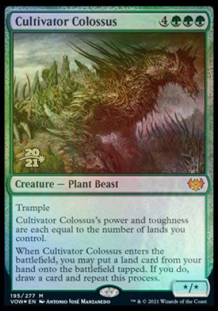 Cultivator Colossus [Innistrad: Crimson Vow Prerelease Promos] | Eastridge Sports Cards & Games