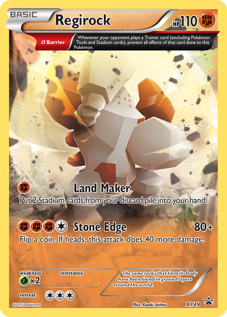 Regirock (XY49) [XY: Black Star Promos] | Eastridge Sports Cards & Games