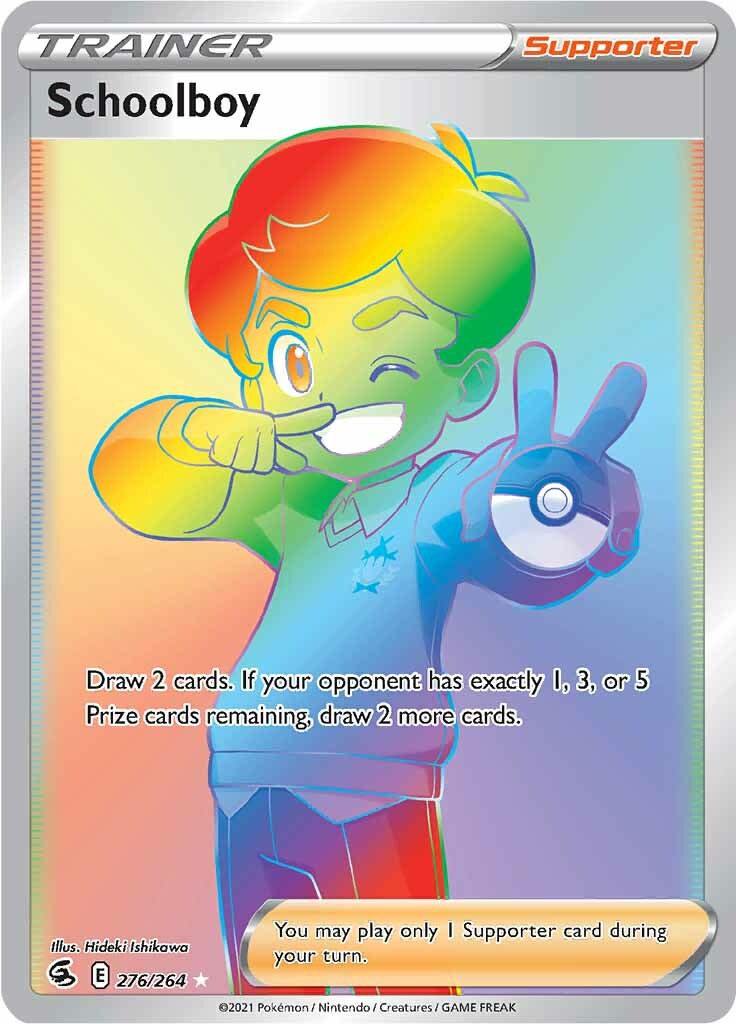 Schoolboy (276/264) [Sword & Shield: Fusion Strike] | Eastridge Sports Cards & Games