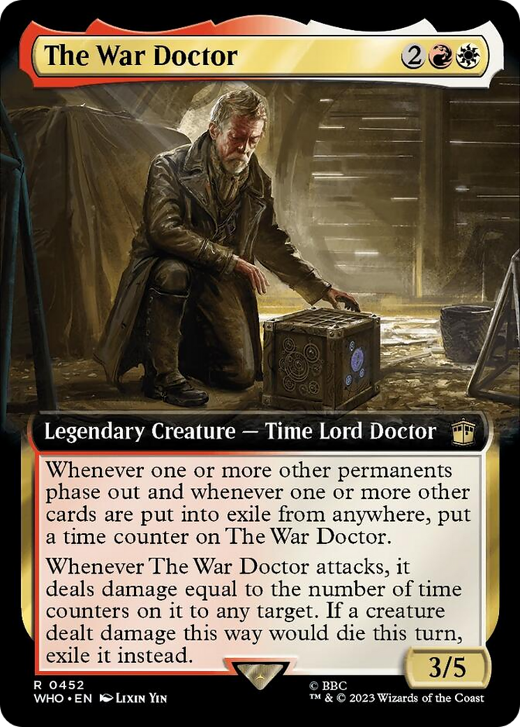 The War Doctor (Extended Art) [Doctor Who] | Eastridge Sports Cards & Games