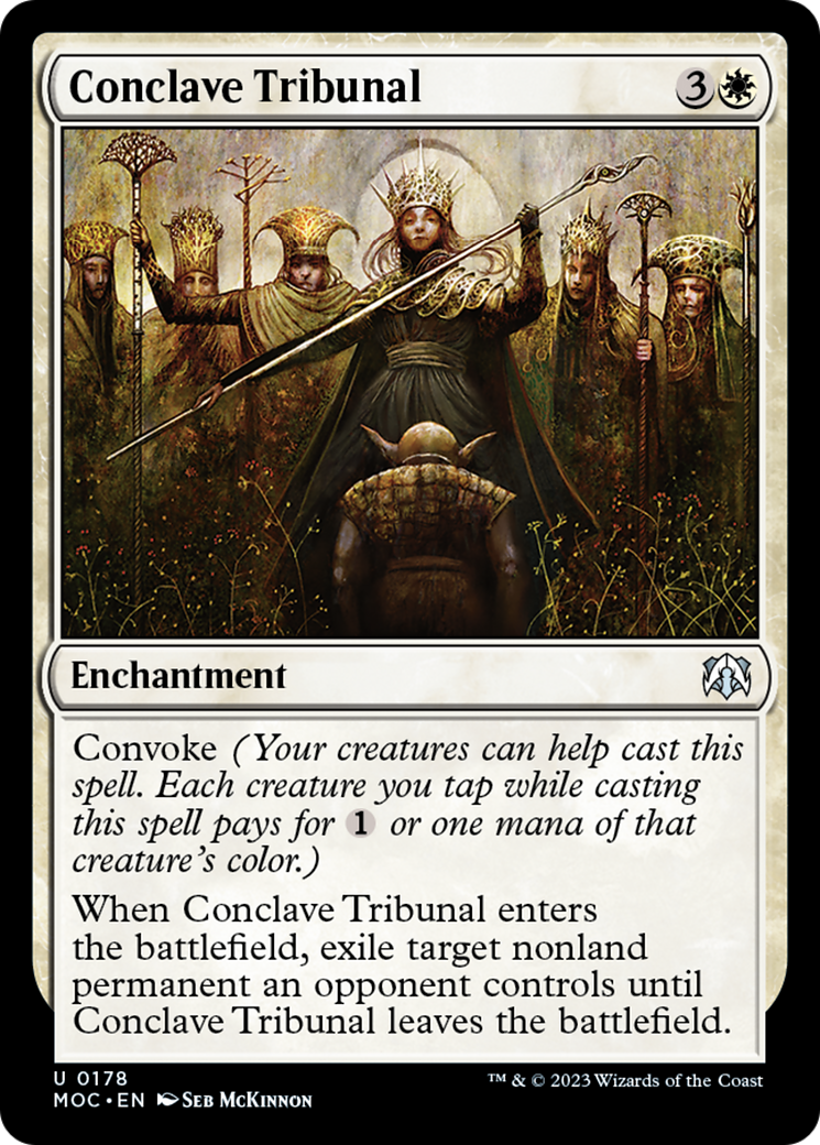 Conclave Tribunal [March of the Machine Commander] | Eastridge Sports Cards & Games