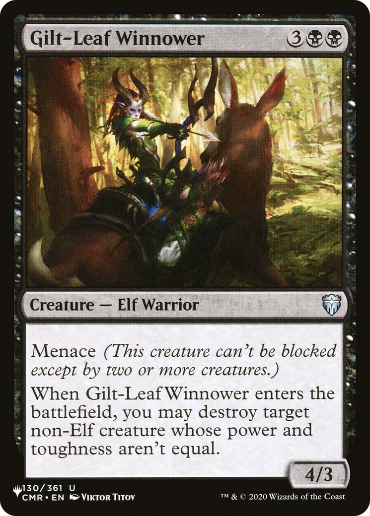 Gilt-Leaf Winnower [The List] | Eastridge Sports Cards & Games
