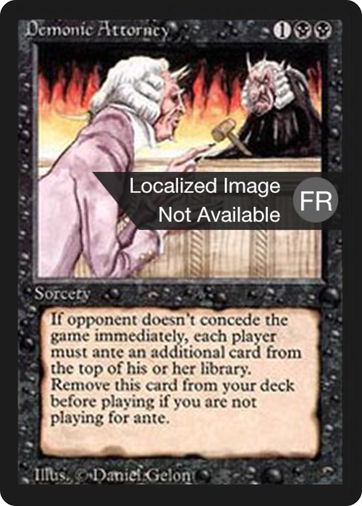 Demonic Attorney [Foreign Black Border] | Eastridge Sports Cards & Games