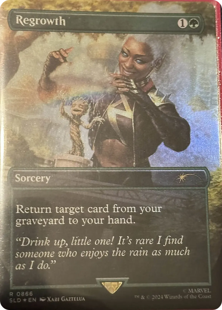 Regrowth (Rainbow Foil) [Secret Lair Drop Series] | Eastridge Sports Cards & Games