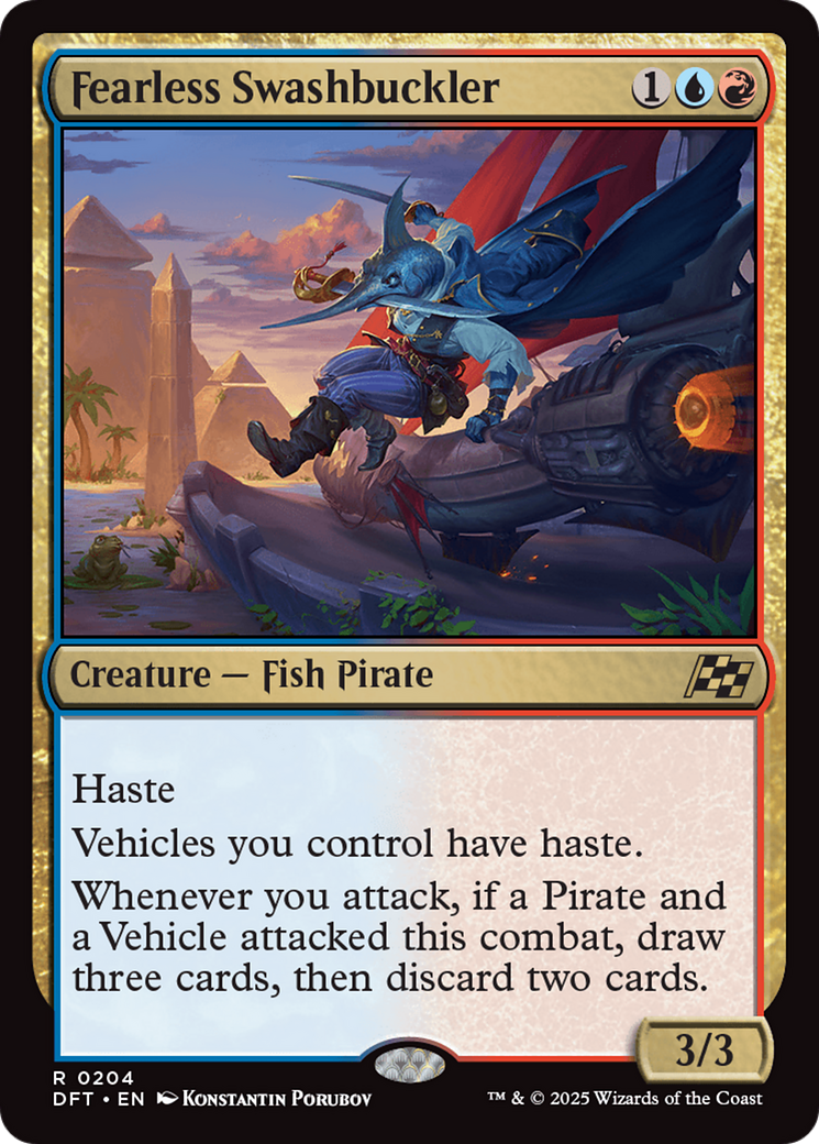 Fearless Swashbuckler [Aetherdrift] | Eastridge Sports Cards & Games