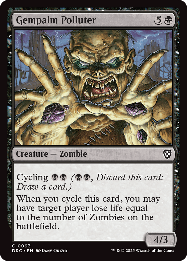 Gempalm Polluter [Aetherdrift Commander] | Eastridge Sports Cards & Games