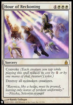 Hour of Reckoning [The List] | Eastridge Sports Cards & Games