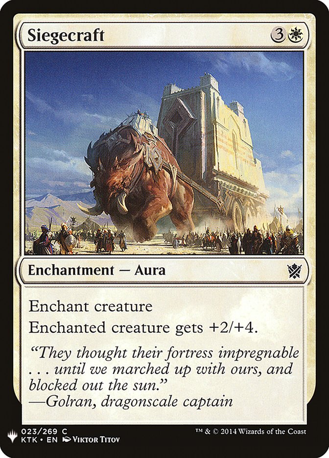 Siegecraft [Mystery Booster] | Eastridge Sports Cards & Games
