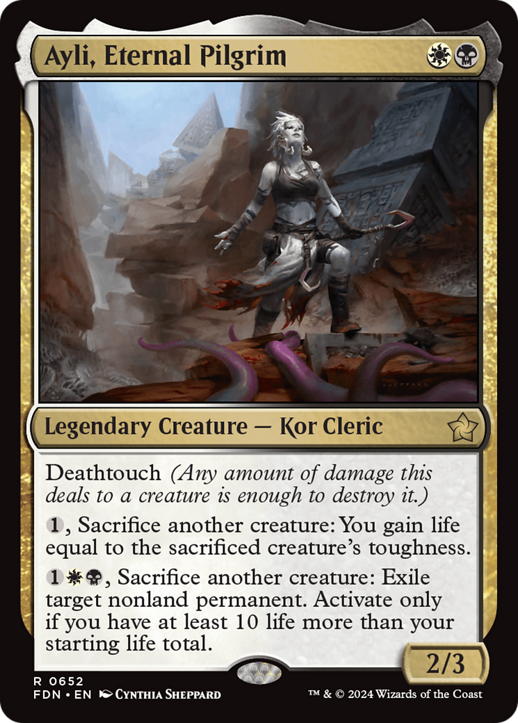 Ayli, Eternal Pilgrim [Foundations] | Eastridge Sports Cards & Games