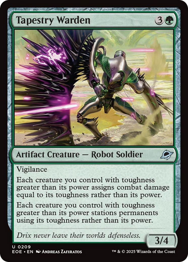 Tapestry Warden [Edge of Eternities] | Eastridge Sports Cards & Games