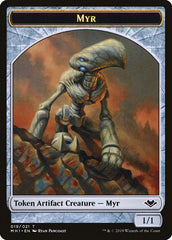 Shapeshifter // Myr Double-Sided Token [Modern Horizons Tokens] | Eastridge Sports Cards & Games