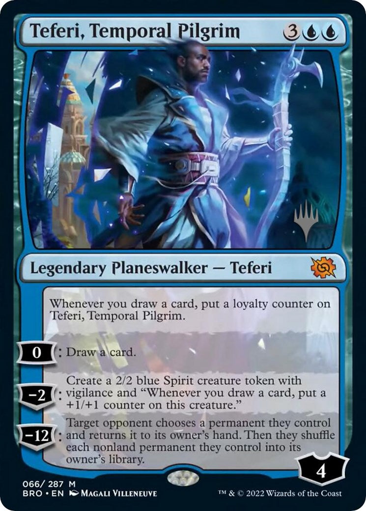 Teferi, Temporal Pilgrim (Promo Pack) [The Brothers' War Promos] | Eastridge Sports Cards & Games