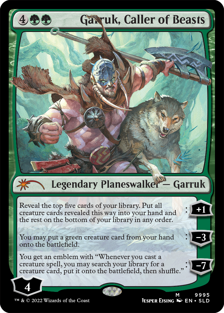 Garruk, Caller of Beasts [Secret Lair Drop Series] | Eastridge Sports Cards & Games