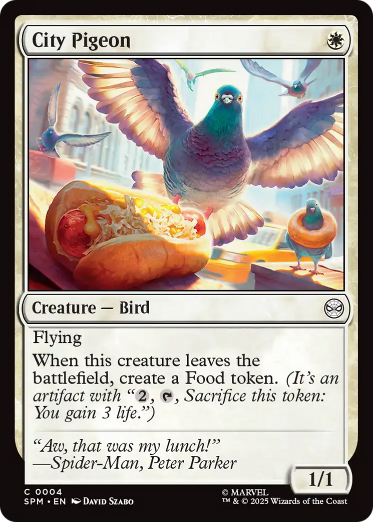 City Pigeon [Marvel's Spider-Man] | Eastridge Sports Cards & Games
