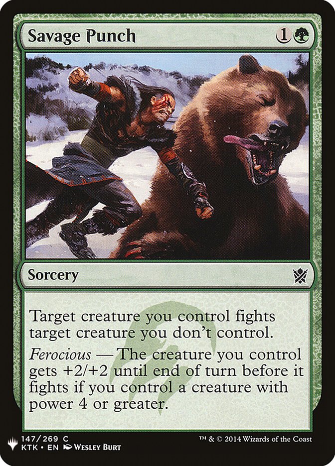 Savage Punch [Mystery Booster] | Eastridge Sports Cards & Games
